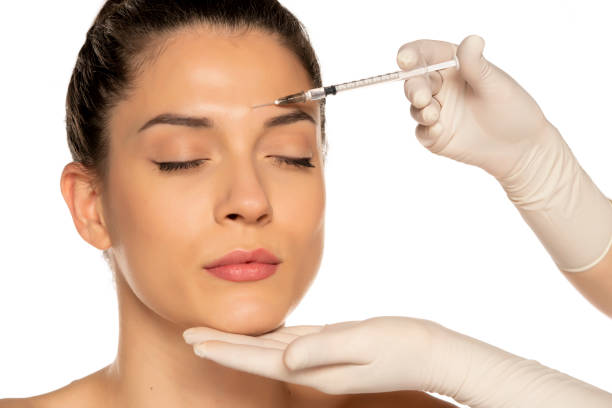 Client receiving Botox at Divaa Beauty